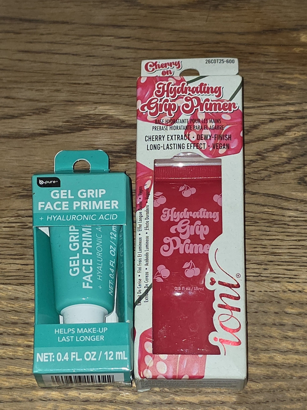 Grip Primer Bundle- Gel Grip Primer & Hydrating Primer BNIB